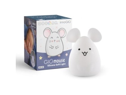 Detská LED lampička innoGIO – tvar myšky MOUSE Midi