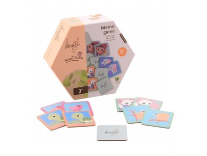 Pexeso The Wildies Family – drevené, 40 dielikov, od 3 rokov