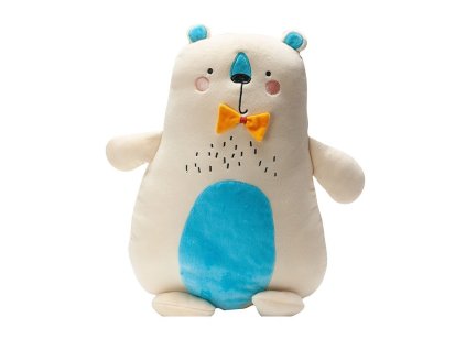 Veľký plyšový vankúšik – medvedík BEAR, vzor Leo