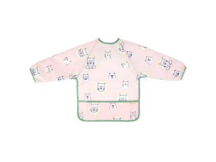 Podbradník s rukávmi – jemný ružový variant Soft Pink