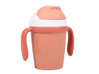 Hrnček so slamkou CPLA – odtieň Terracotta