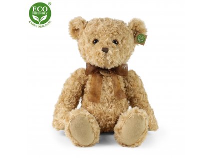 Rappa plyšový retro medveď sediaci 35 CM ECO-FRIENDLY