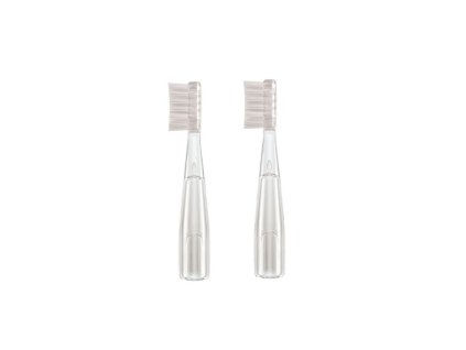Náhradné hlavice InnoGIO – sonická kefka GIOSonic Transparent, 2 ks