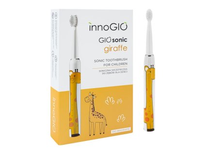 InnoGIO sonická zubná kefka pre deti – GIOSonic Giraffe