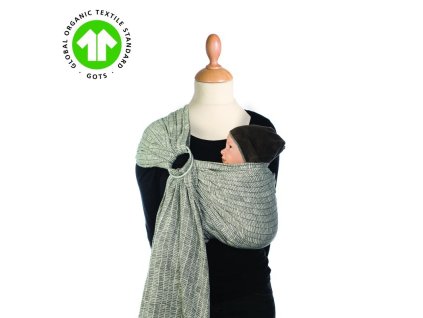 Šatkové nosítko BB-SLING – Bold, s krúžkami