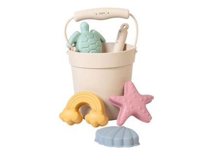 Saro Baby Silikónové hračky na piesok – súprava Play & Fun