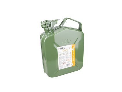 Benzínový kanister z oceľového plechu 5, 10 a 20 L