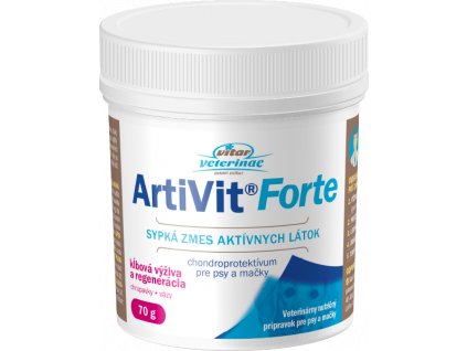 3D Artivit Forte 70g etiketa SK