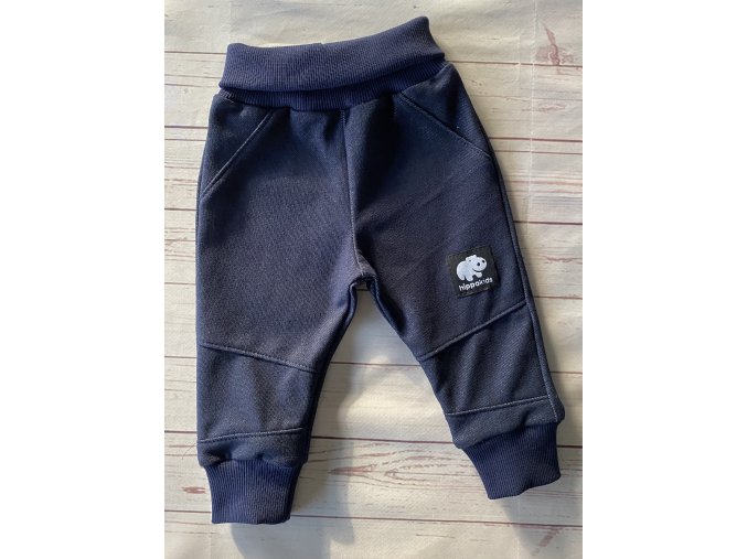 Polodupačky clasis simple Jeans modré