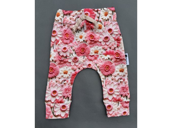 Dětské baggy 3D pink