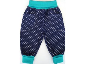 Polodupačky z rifloviny Jeans Star Tyrkys