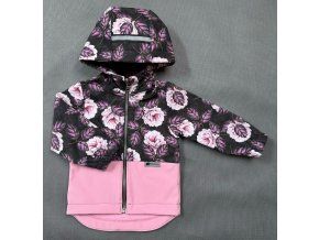Softshellová bunda Rose old pink