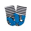 Nová kolekce oblečení pro miminka Zebra. Polodupačky, kojenecká souprava, kojenecké body, kojenecké kraťásky, kojenecké rukavičky s motivem Zebra. Kojenecká rukavičky pro miminka Zebra Blu.