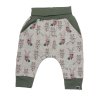 Kojenecké oblečky polodupačky tepláčky Hippokids Shopping Grey. Dětské tepláčky se zvířátky hippokids Shopping Gre