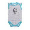 Kojenecké body tílko pro miminka Ice Cream Blue HIPPOKIDS