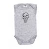 Kojenecké body tílko pro miminka Ice Cream Grey HIPPOKIDS