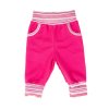 Oblečení pro miminka a kojenecké polodupačky Classic Dark pink. Kojenecké tepláčy ušité z té nejkvalitnější bavlny pro miminka. Tepláčky mají ohrnovací náplety v pase a na nohavicích. Kojnecké body a souprava.