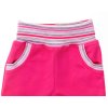 Oblečení pro miminka, kojenecké oblečení, polodupačky Hippokids Classic Dragon pink. Oblečte vaše miminko do nestárnoucí klasiky polodupaček značky Hippokids Classic s proužky. Rostoucí tepláčky s ohrnovacím nápletem..