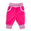 Oblečení pro miminka, kojenecké oblečení, polodupačky Hippokids Classic Dragon pink. Oblečte vaše miminko do nestárnoucí klasiky polodupaček značky Hippokids Classic s proužky. Rostoucí tepláčky s ohrnovacím nápletem.