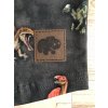 Dětské a kojenecké tričko s dlouhým rukávem Dinosaurus. Triko s dlouhým rukávem. Klučičí šedé tričko. Motiv dino. Oblečení pro miminka. Oblečení pro děti. Dětské a kojenecké oblečení. Kvalitní české oblečení. Eti