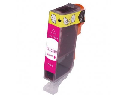 Canon CLI-526M - kompatibilní, purpurová, včetně čipu