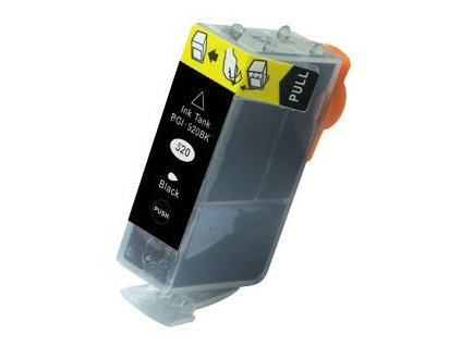 Canon PGI-520BK - kompatibilní, černá, včetně čipu