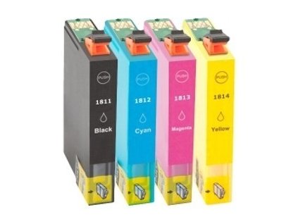 Epson T1816 (č.18XL) - Kompatibilní, s čipy
