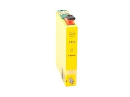Epson T1804 (č.18) / T1814 (č.18XL) - Kompatibilní, žlutá, s čipem