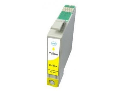 EPSON T1634 (16XL) - Kompatibilní, Žlutá, 15 ml, čip