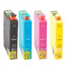 pack 4 cartouches 604 xl compatible epson c13t10h64010 4 couleurs ananas