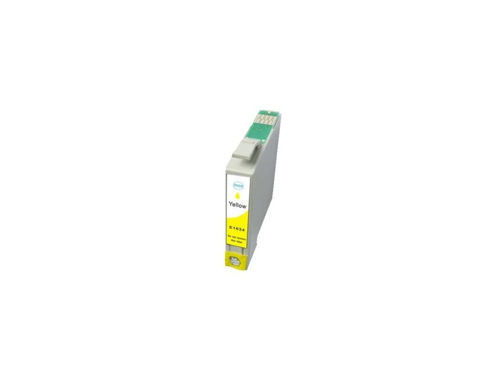 EPSON T1634 (16XL) - kompatibilný, žltý, 15 ml, čip