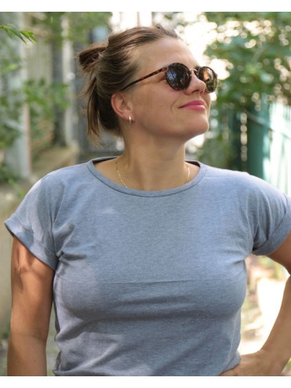 HIPSTR Tee 1 - středně šedá