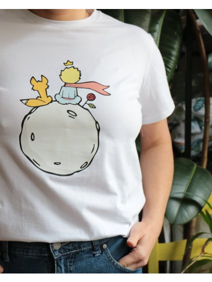 HIPSTR Tee 3 - PRINC I. bílá