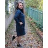 HIPSTR Dress 5 - tm.modrá