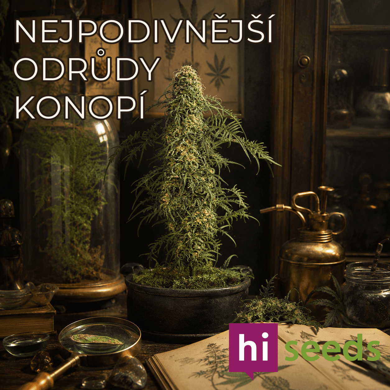 Nejpodivnější odrůdy konopí