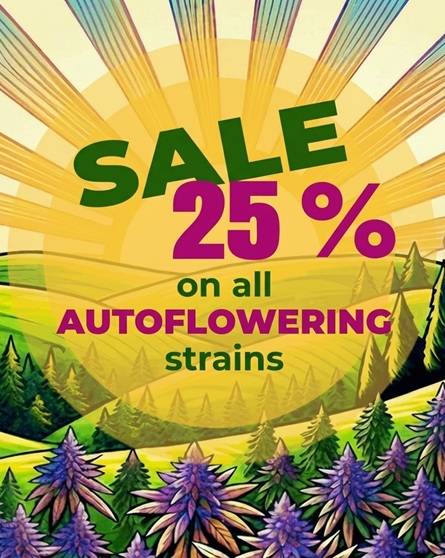 Sleva na samonakvétací odrůdy 25 % EN
