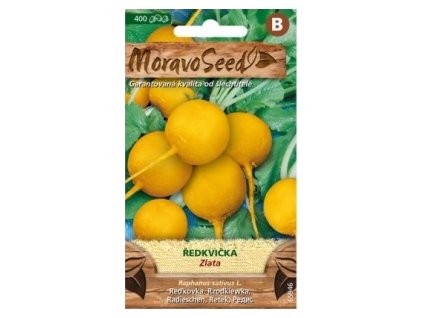 27933 1 seminka moravoseed redkvicka zlata kulata zluta 65946