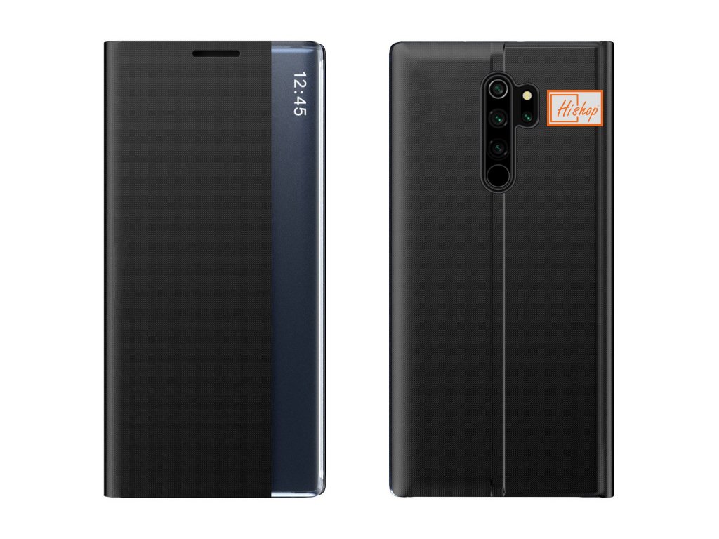 eng pl New Sleep Case Bookcase Type Case with kickstand function for Xiaomi Redmi Note 8 Pro black 61269 1