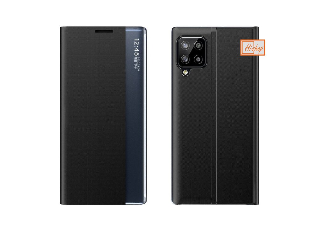 eng pl New Sleep Case Bookcase Type Case with kickstand function for Samsung Galaxy A12 Galaxy M12 black 66623 7