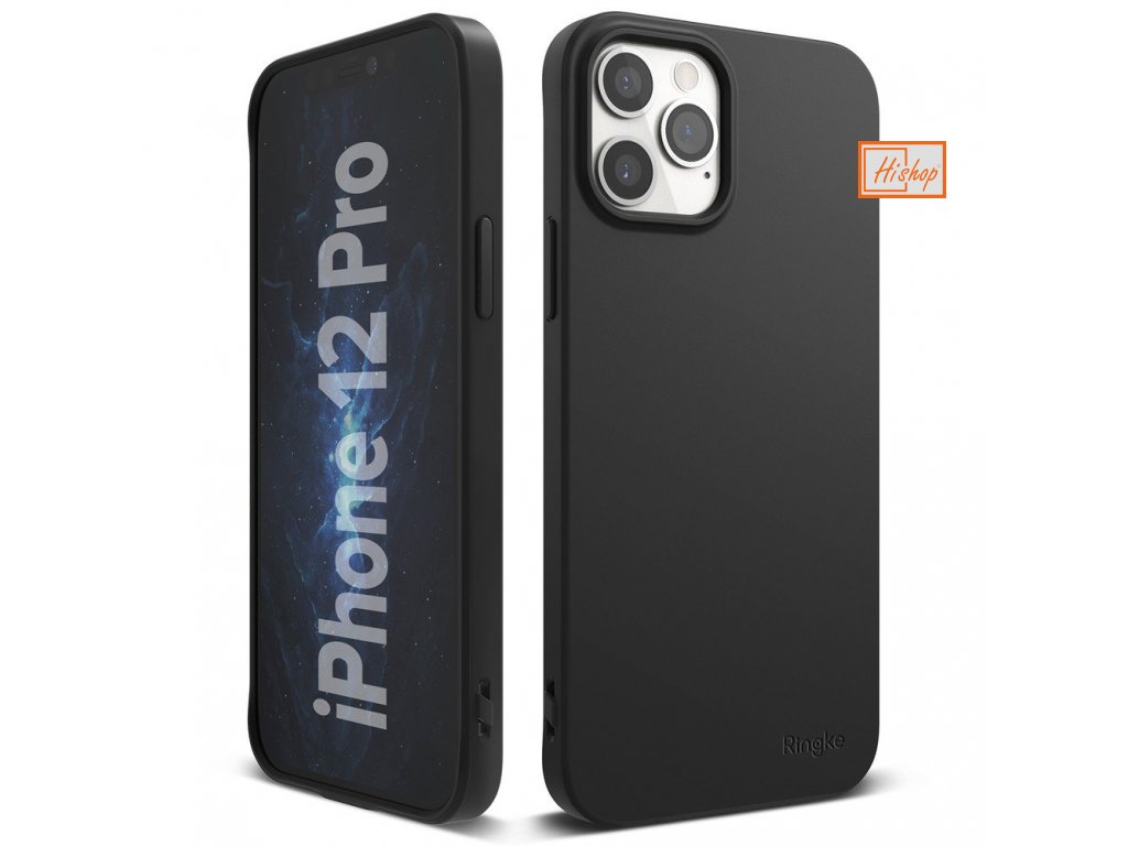 eng pl Ringke Air S Ultra Thin Cover Gel TPU Case for iPhone 12 Pro iPhone 12 black ADAP0028 63911 1