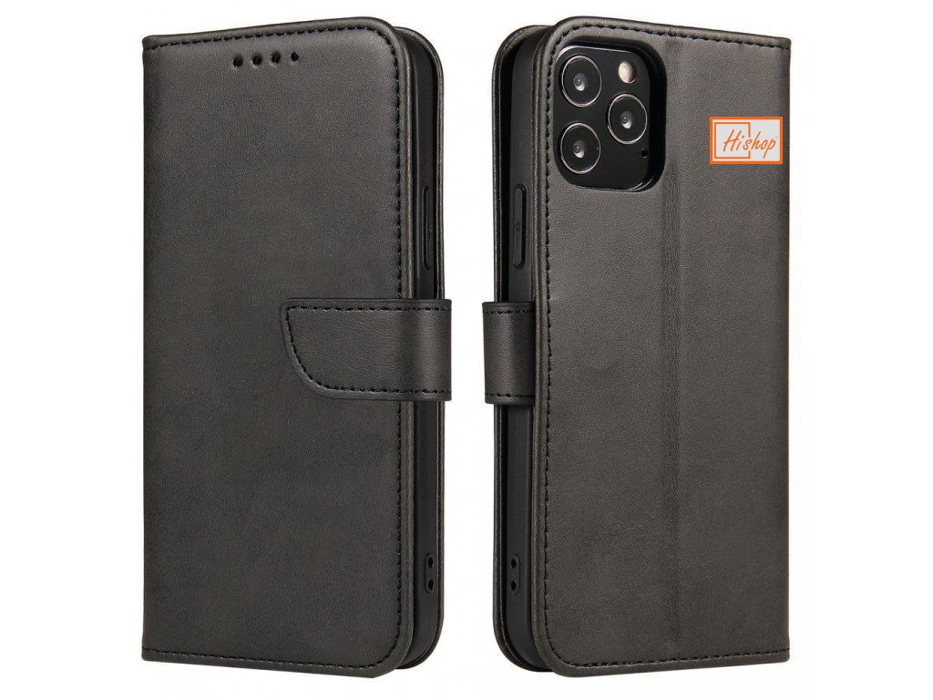 eng pl Magnet Case elegant bookcase type case with kickstand for Samsung Galaxy S20 Ultra black 65865 1