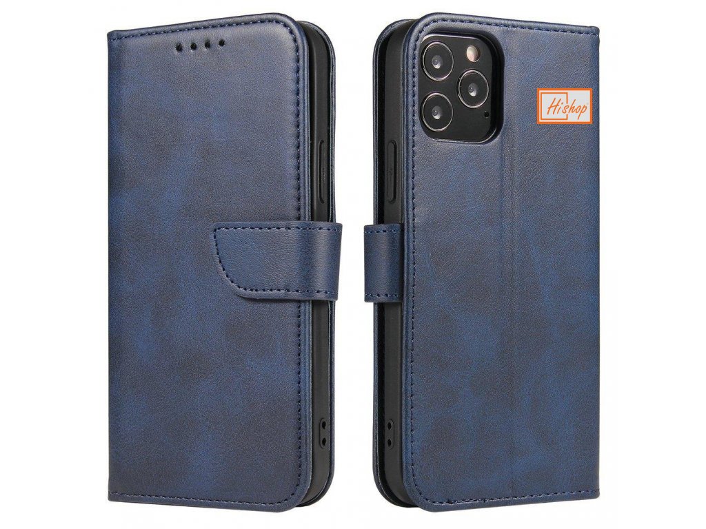 eng pl Magnet Case elegant bookcase type case with kickstand for Samsung Galaxy S20 Ultra blue 65866 1