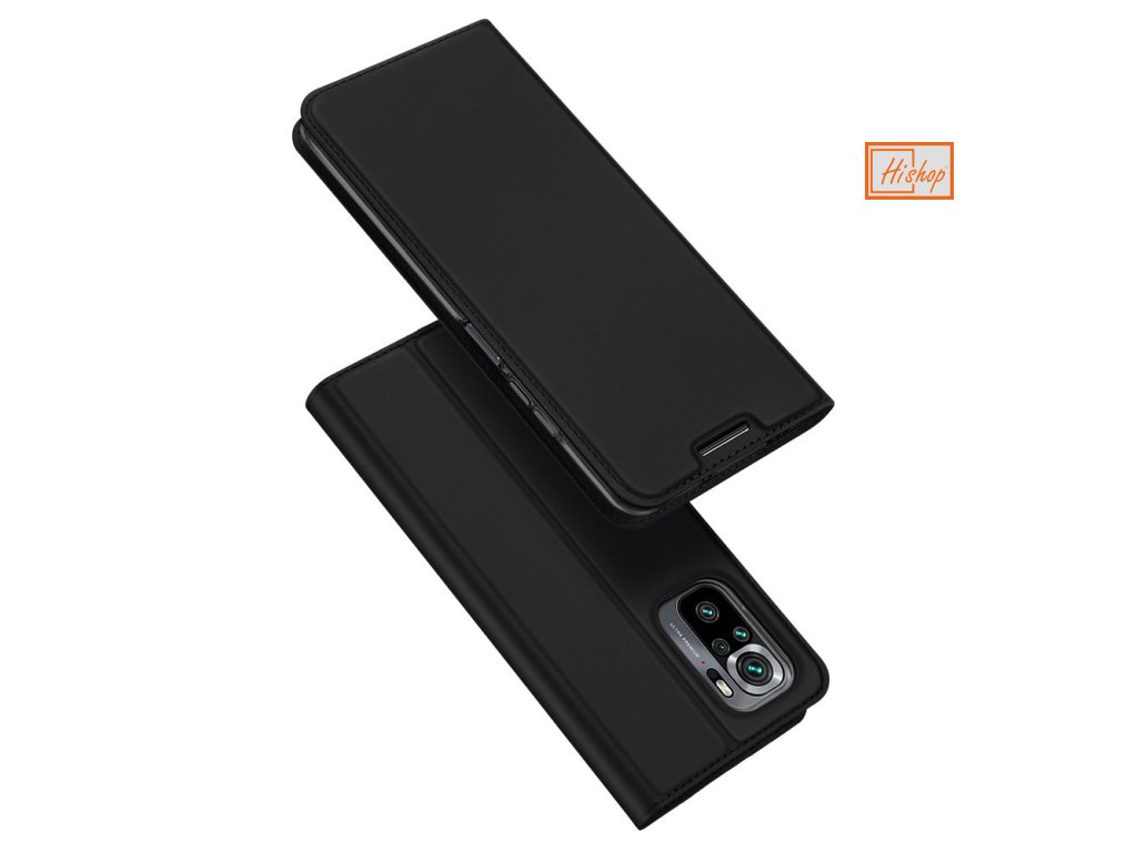 eng pl DUX DUCIS Skin Pro Bookcase type case for Xiaomi Redmi Note 10 Redmi Note 10S black 69927 1