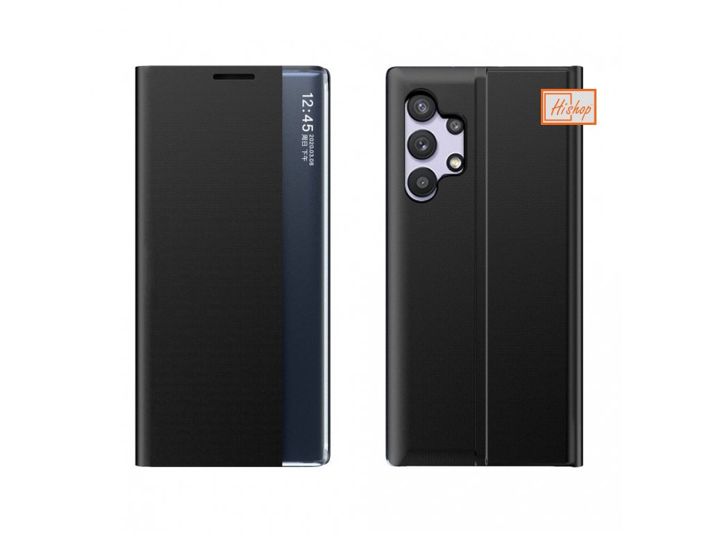 eng pl Sleep Case Bookcase Type Case with Smart Window for Samsung Galaxy A32 5G A13 5G black 70392 1