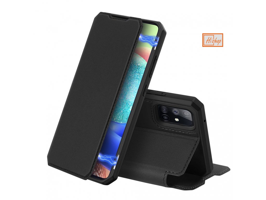 eng pl DUX DUCIS Skin X Bookcase type case for Samsung Galaxy A71 5G black 60998 1