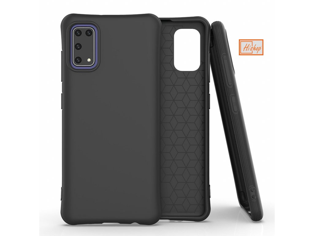 eng pl Soft Color Case flexible gel case for Samsung Galaxy A41 black 61702 1