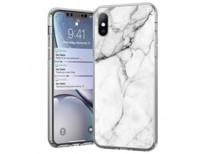 pol pm Wozinsky Marble zelowe etui pokrowiec marmur iPhone 12 Pro Max bialy 62333 1