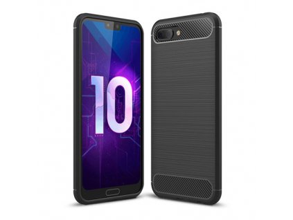 eng pm Carbon Case Flexible Cover TPU Case for Huawei Honor 10 black 41429 1