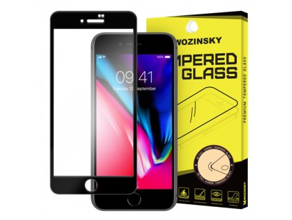 pol pm Wozinsky super wytrzymale szklo hartowane Full Glue na caly ekran z ramka Case Friendly iPhone SE 2020 iPhone 8 iPhone 7 czarny 50866 1