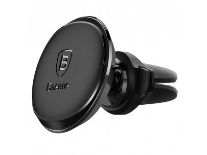 eng pl Baseus Magnetic Air Vent car mount holder with cable clip black SUGX A01 26299 1